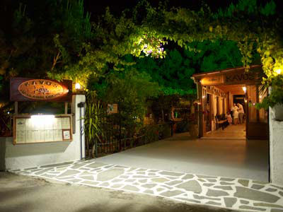The Kavos Restaurantin Pefkos Rhodes