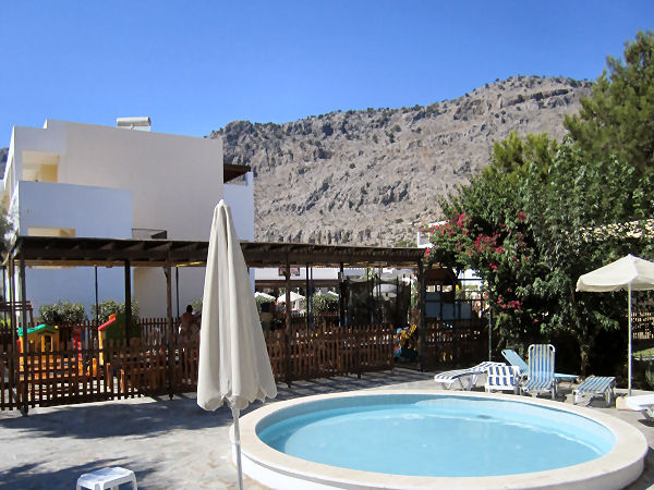One of the Kids pools near the Matina Kids Play Area